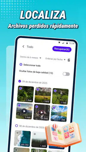 Recuperador de Fotos screenshot