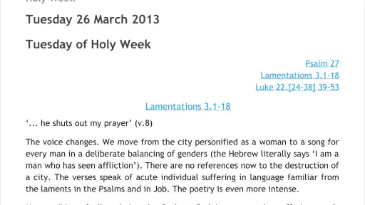 Reflections for Daily Prayer screenshot