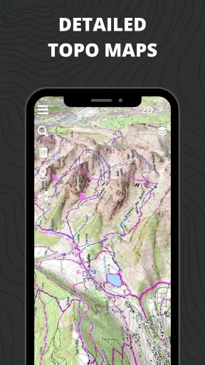 Relief Maps - 3D GPS screenshot