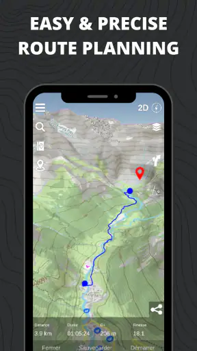 Relief Maps - 3D GPS screenshot