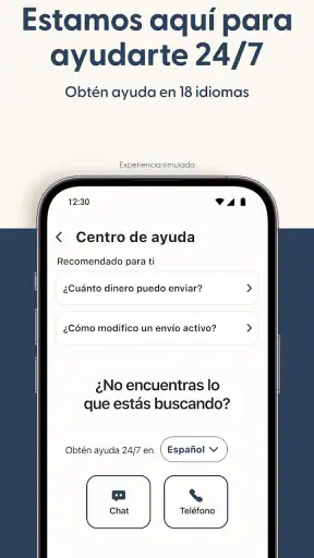Envía dinero con Remitly screenshot