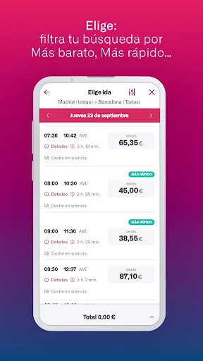 Renfe screenshot
