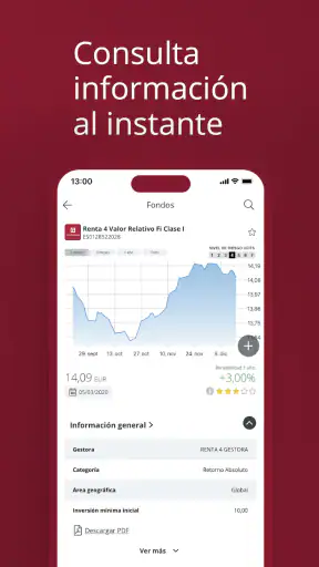 Renta 4 Banco screenshot