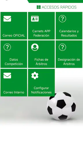 RFAF Intranet screenshot