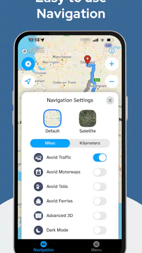 RouteLed Navigation screenshot