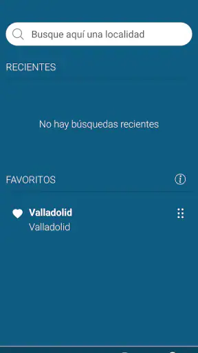 RTVE el Tiempo screenshot