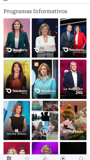 RTVE Noticias screenshot