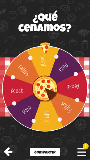 Ruleta de decisiones screenshot