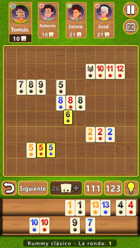 Rummy 4 en 1 Juego de mesa screenshot