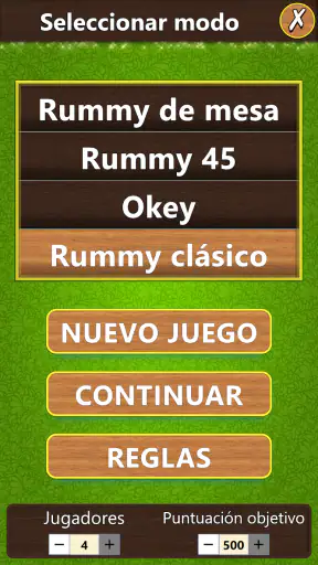 Rummy 4 en 1 Juego de mesa screenshot
