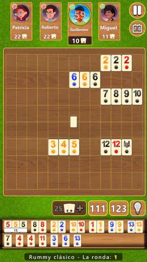 Rummy 4 en 1 Juego de mesa screenshot