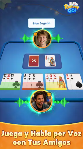 Rummy GO! - Cartas clásicas screenshot