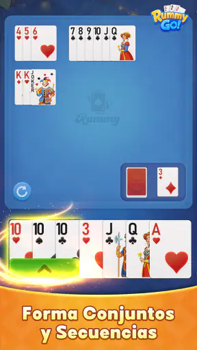Rummy GO! - Cartas clásicas screenshot