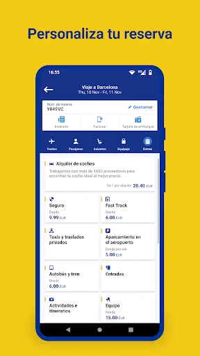 Ryanair screenshot