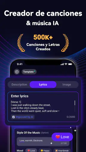 Rythmix - Canciones por IA screenshot