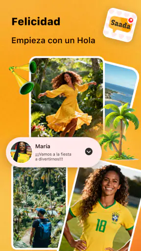 Saada - Live chat y voz screenshot