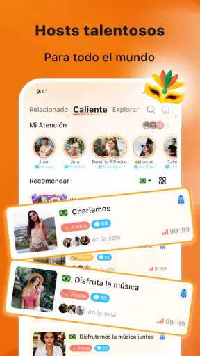 Saada - Live chat y voz screenshot