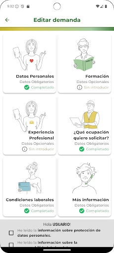 SAE.Servicio Andaluz de Empleo screenshot