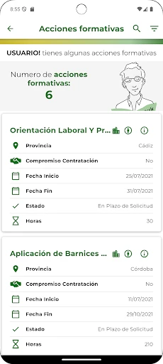 SAE.Servicio Andaluz de Empleo screenshot