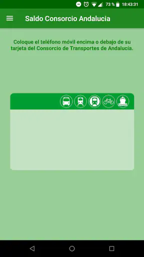 Saldo Transportes Andalucía screenshot