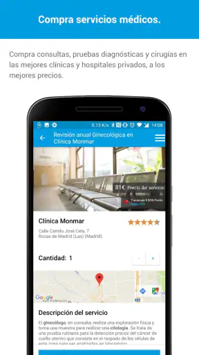 SaludOnNet screenshot