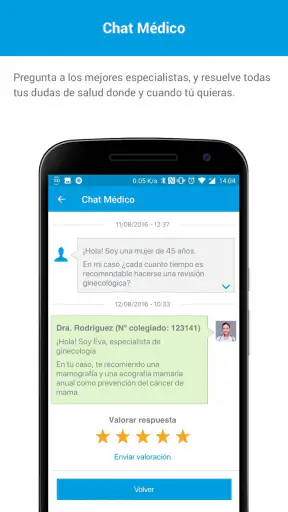 SaludOnNet screenshot