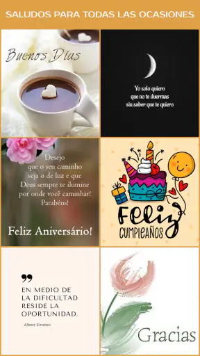 Saludos para toda ocasión screenshot