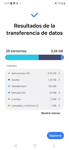 Samsung Smart Switch Mobile screenshot
