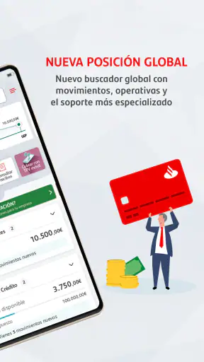 Santander Empresas screenshot