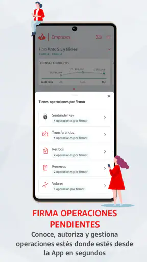 Santander Empresas screenshot