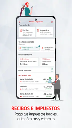 Santander Empresas screenshot