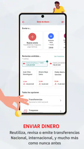 Santander Empresas screenshot