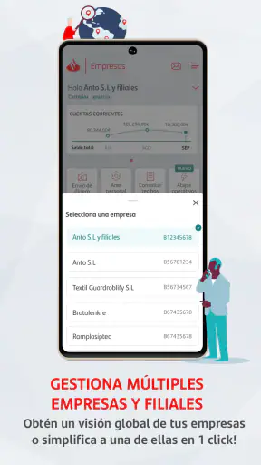 Santander Empresas screenshot