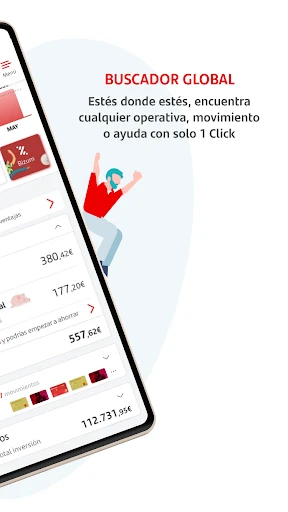 Santander España screenshot