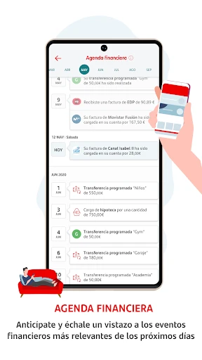Santander España screenshot