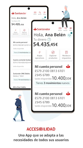 Santander España screenshot