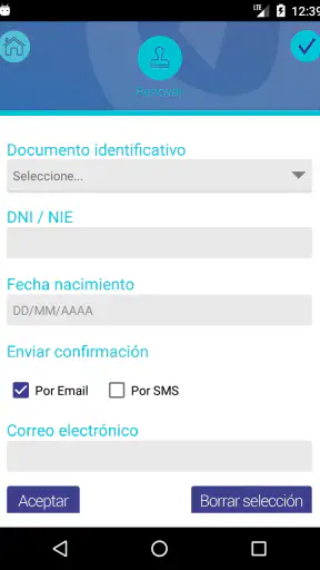 SEF Móvil screenshot