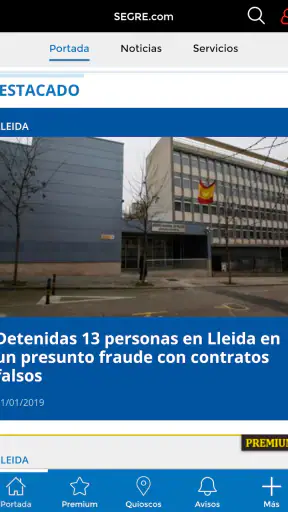 SEGRE screenshot