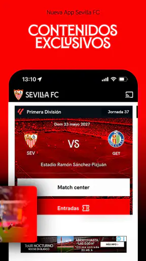 Sevilla FC - App Oficial screenshot
