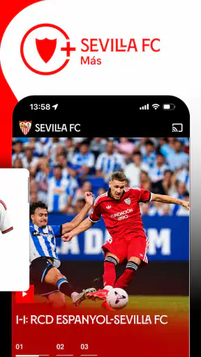 Sevilla FC - App Oficial screenshot