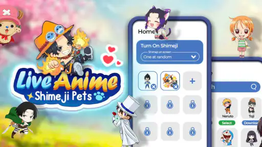 Shimeji: Mascotas de anime screenshot