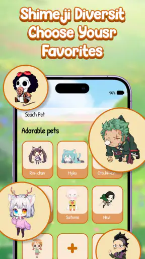Shimeji: Mascotas de anime screenshot