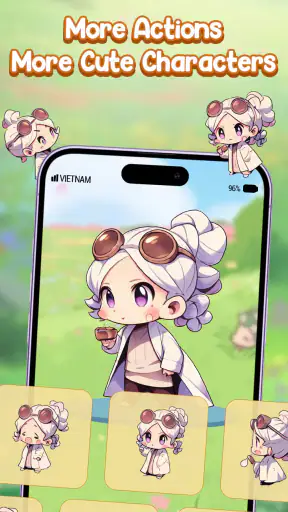 Shimeji: Mascotas de anime screenshot