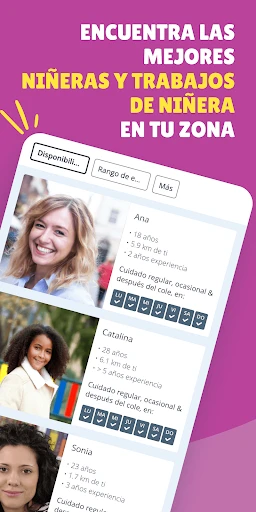 Sitly - La app de niñeras screenshot