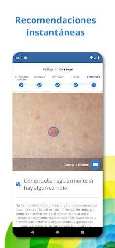 SkinVision screenshot