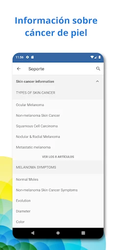 SkinVision screenshot