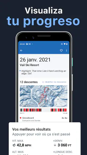 Slopes: Esquí y Snowboard screenshot