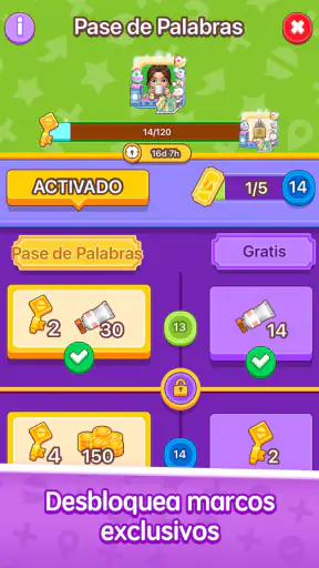 Solitario de Palabras screenshot