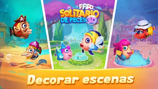 Solitario de Peces 3D screenshot