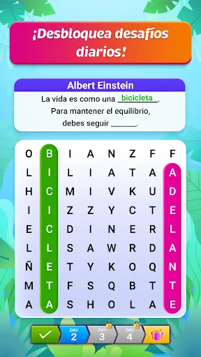 Sopa de Letras Español screenshot